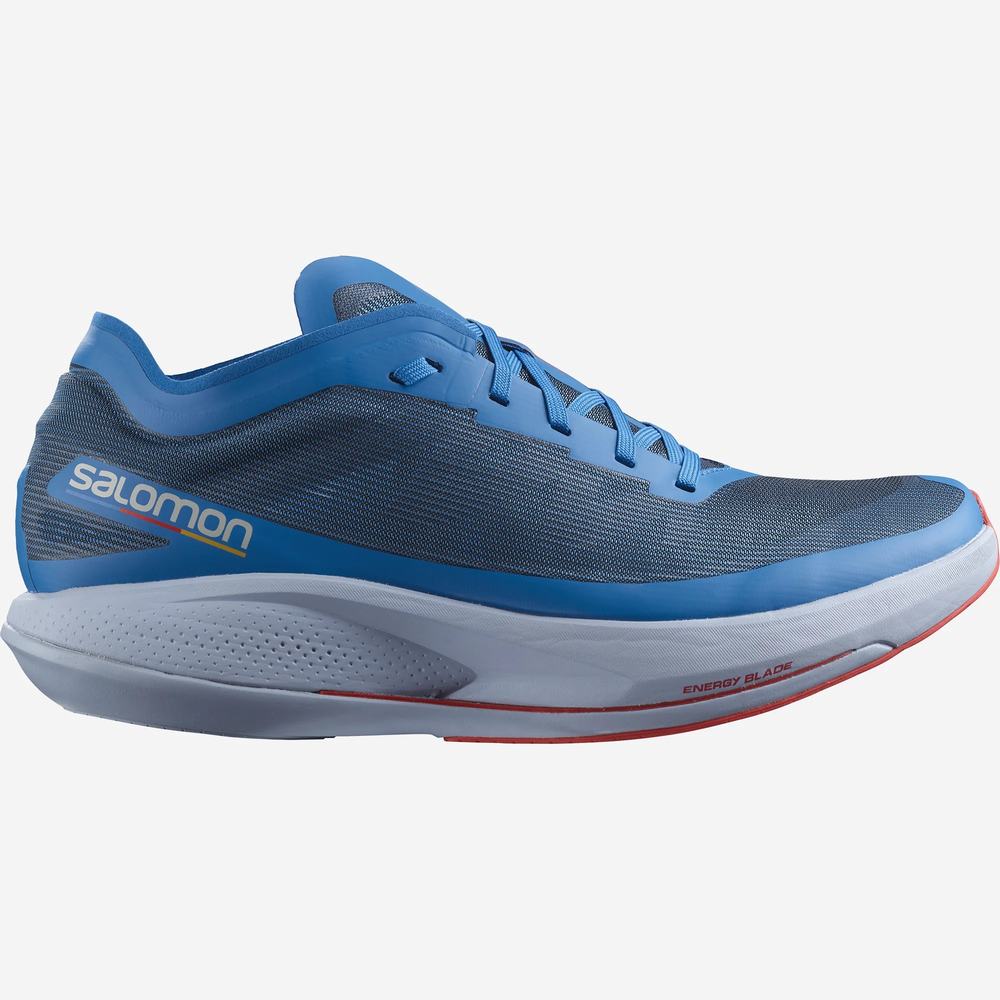 Salomon Phantasm Koşu Ayakkabısı Erkek Indigo/Blue/Red | Türkiye-0814327