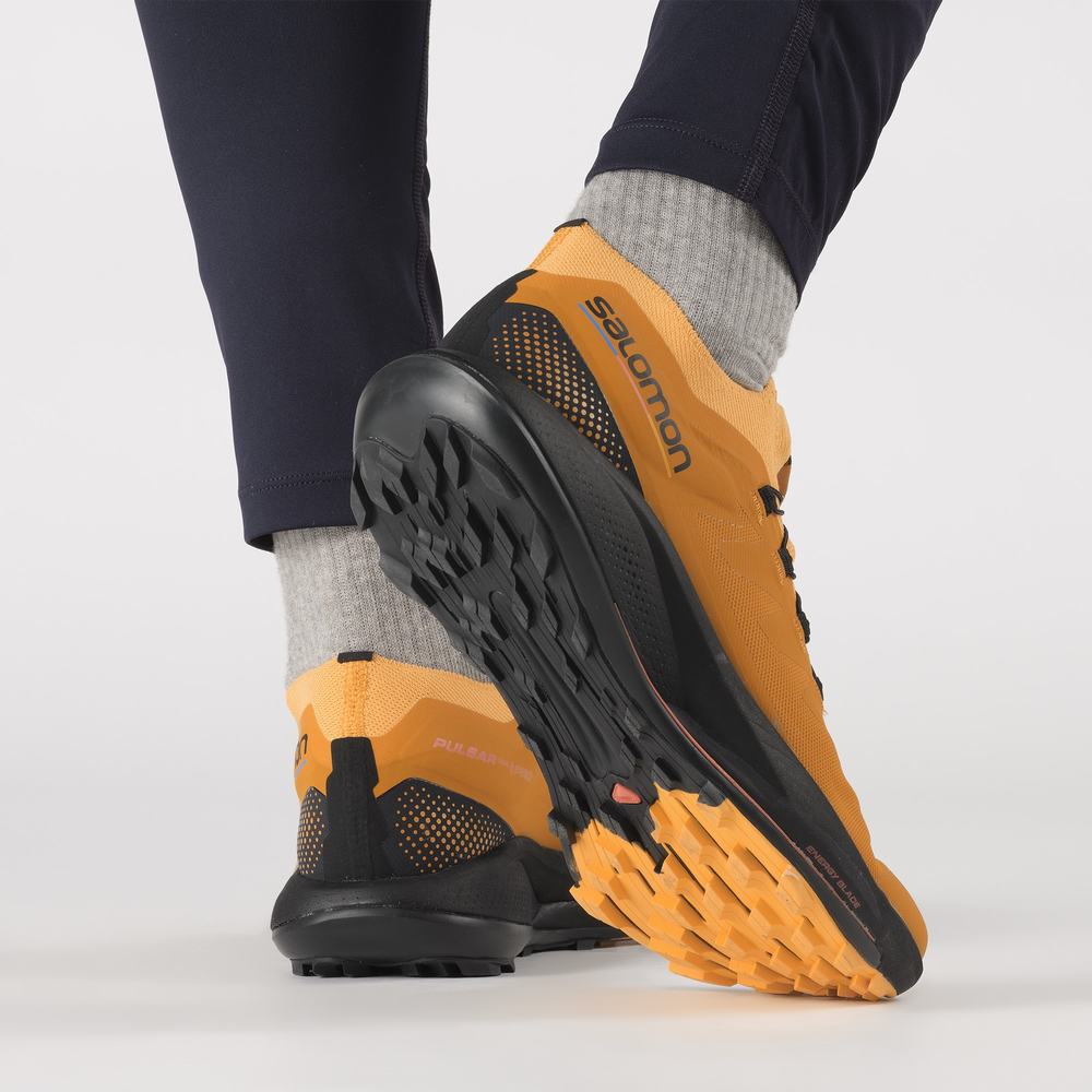 Salomon Pulsar Yürüyüş Pro Patika Koşu Ayakkabısı Erkek Orange/Black | Türkiye-2369784