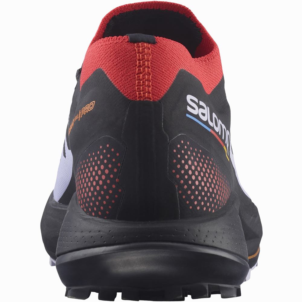 Salomon Pulsar Yürüyüş Pro Patika Koşu Ayakkabısı Erkek Purple/Red/Black | Türkiye-6573021