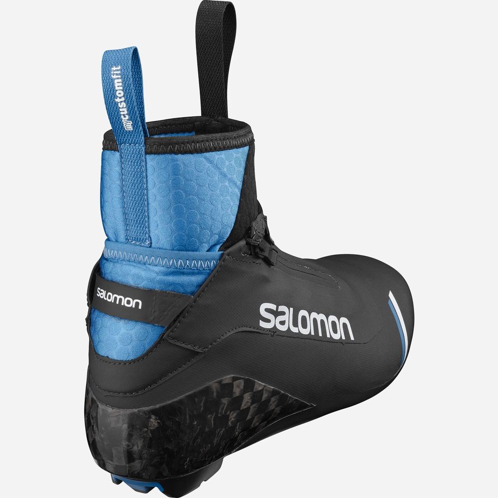 Salomon S/Race Klasik Kayak Botu Erkek Black/Blue | Türkiye-3712460