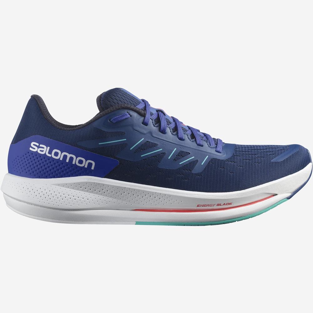 Salomon Spectur Koşu Ayakkabısı Erkek Blue/Mint | Türkiye-2593640