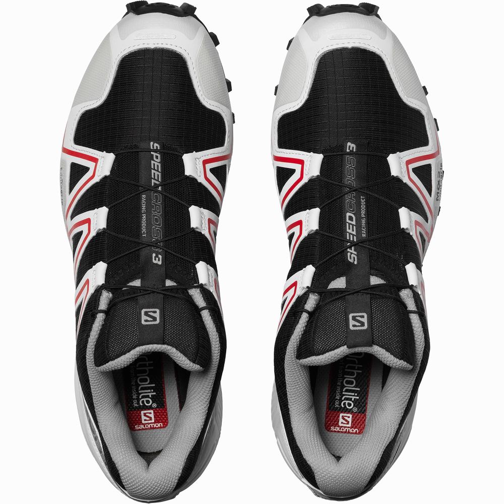 Salomon Speedcross 3 Gradient Spor Ayakkabı Erkek Black/White | Türkiye-3078129