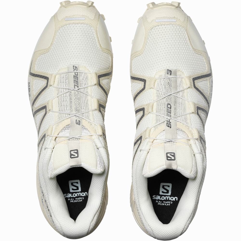 Salomon Speedcross 3 Mindful Spor Ayakkabı Erkek Khaki/White | Türkiye-0765812
