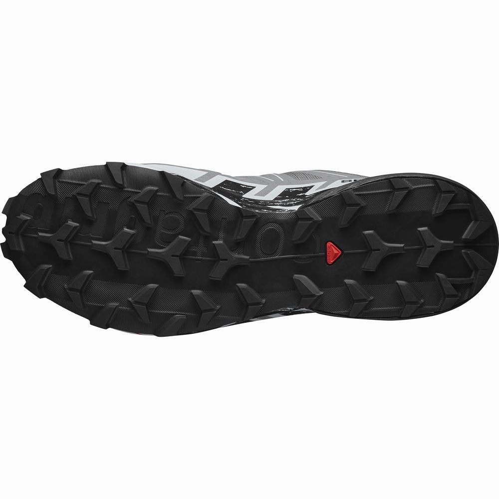 Salomon Speedcross 6 Geniş Patika Koşu Ayakkabısı Erkek Grey/Black | Türkiye-3450816