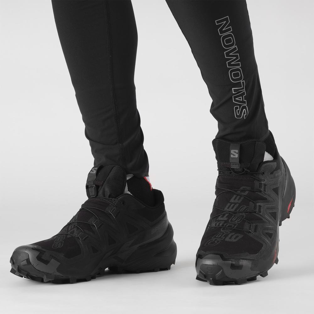 Salomon Speedcross 6 Gore-tex Patika Koşu Ayakkabısı Erkek Siyah | Türkiye-2186495
