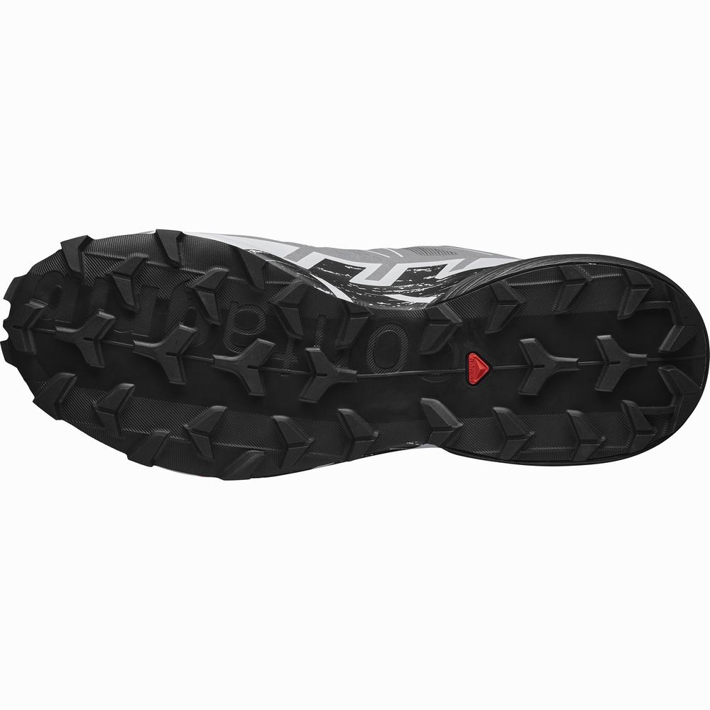 Salomon Speedcross 6 Patika Koşu Ayakkabısı Erkek Grey/Black/Blue | Türkiye-3649781