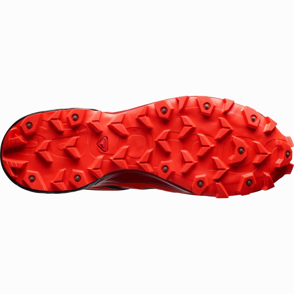 Salomon Spikecross 5 Gore-tex Patika Koşu Ayakkabısı Erkek Black/Red | Türkiye-9285473