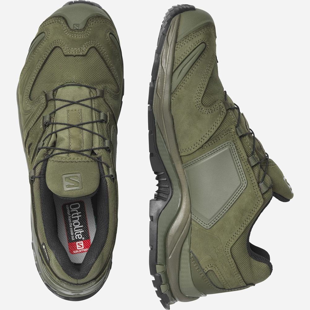 Salomon Xa Forces Gore-tex Yaklaşım Ayakkabısı Erkek Yeşil | Türkiye-4510927