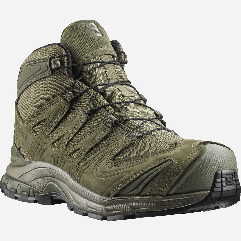 Salomon Xa Forces Mid Cut En Yaklaşım Ayakkabısı Erkek Yeşil | Türkiye-7596180