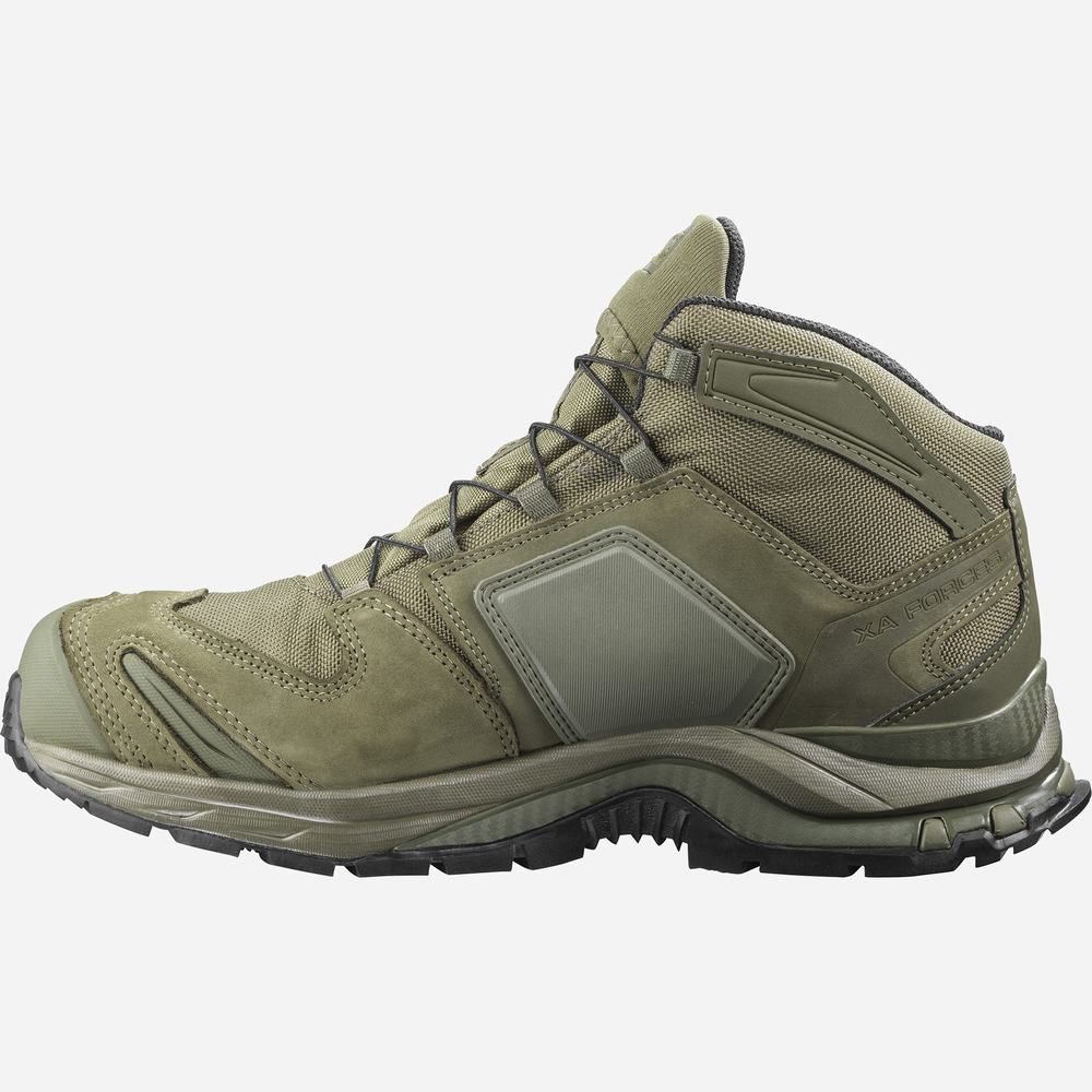 Salomon Xa Forces Mid Cut En Yaklaşım Ayakkabısı Erkek Yeşil | Türkiye-7596180