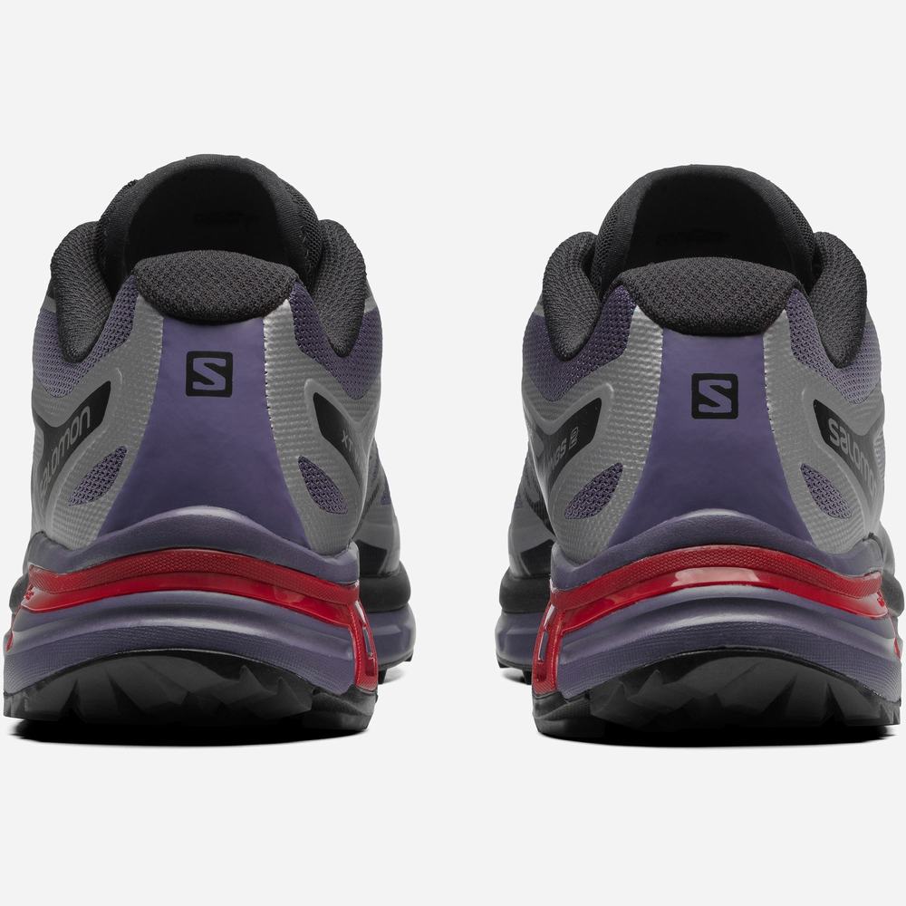 Salomon Xt-wings 2 Spor Ayakkabı Erkek Purple/Silver/Red | Türkiye-4109372