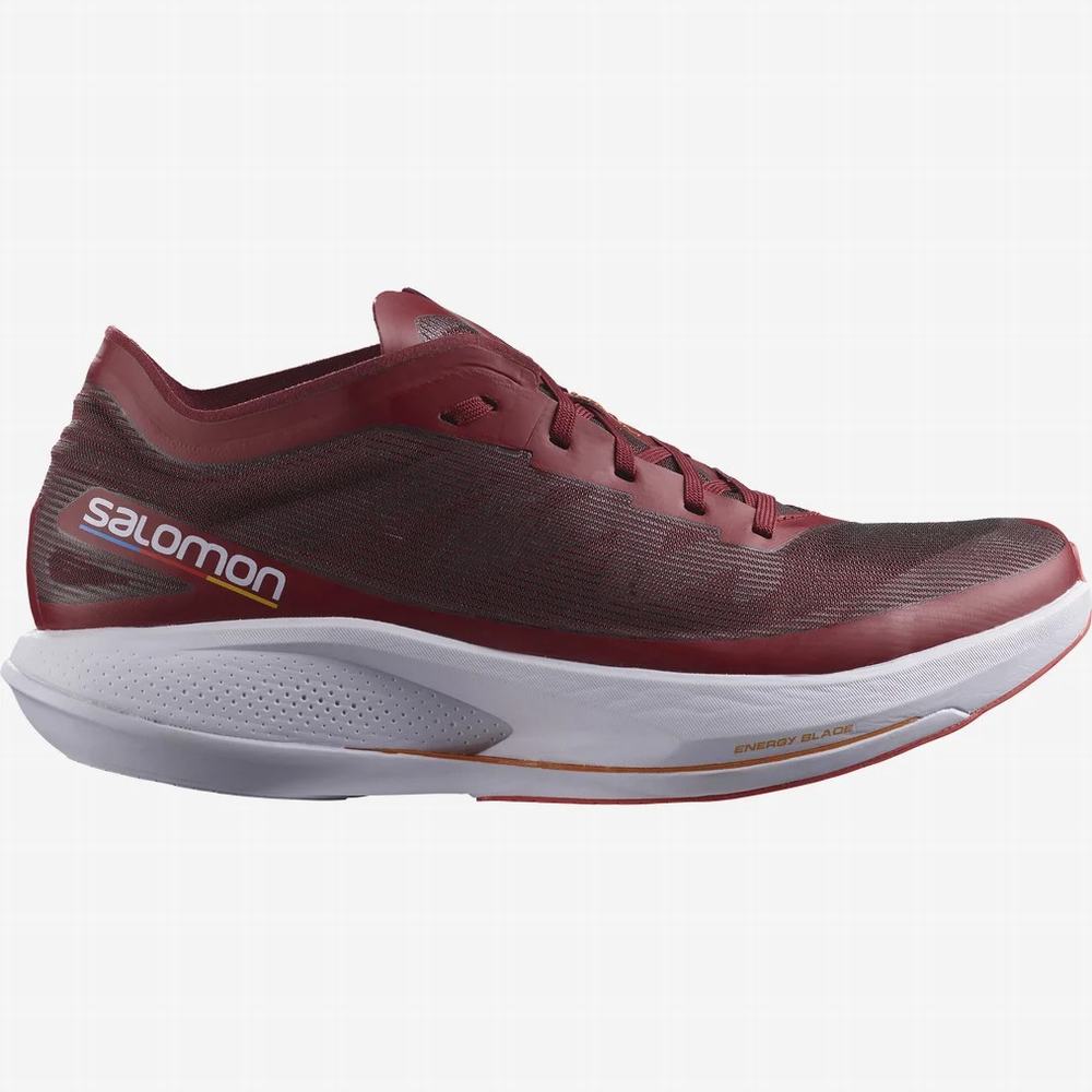 Salomon Phantasm Koşu Ayakkabısı Erkek Red/Purple/Orange | Türkiye-3549678