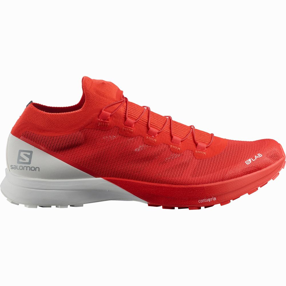 Salomon S/Lab Sense 8 Patika Koşu Ayakkabısı Erkek Red/white | Türkiye-6248501