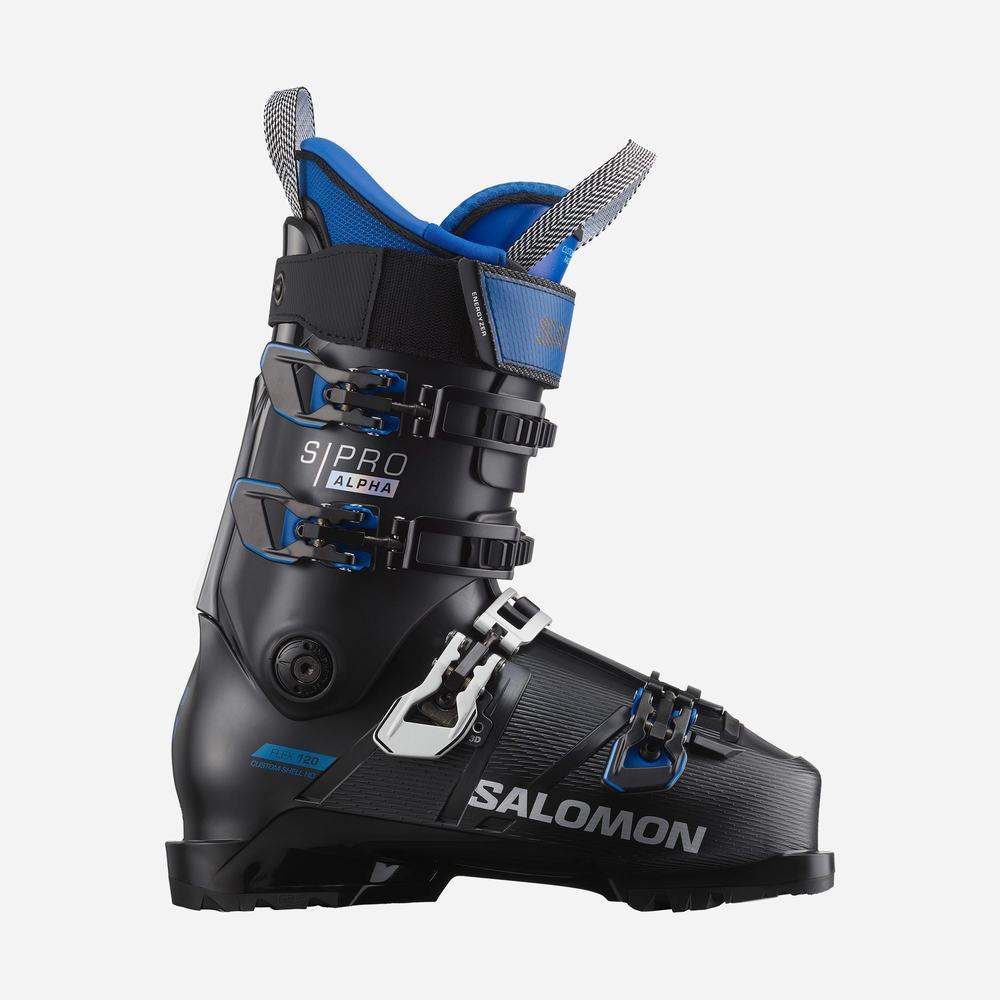 Salomon S/Pro Alpha 120 El Kayak Botu Erkek Black/Blue | Türkiye-5917824