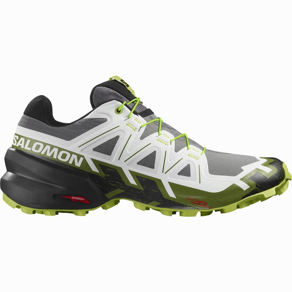 Salomon Speedcross 6 Patika Koşu Ayakkabısı Erkek Yeşil | Türkiye-3729560
