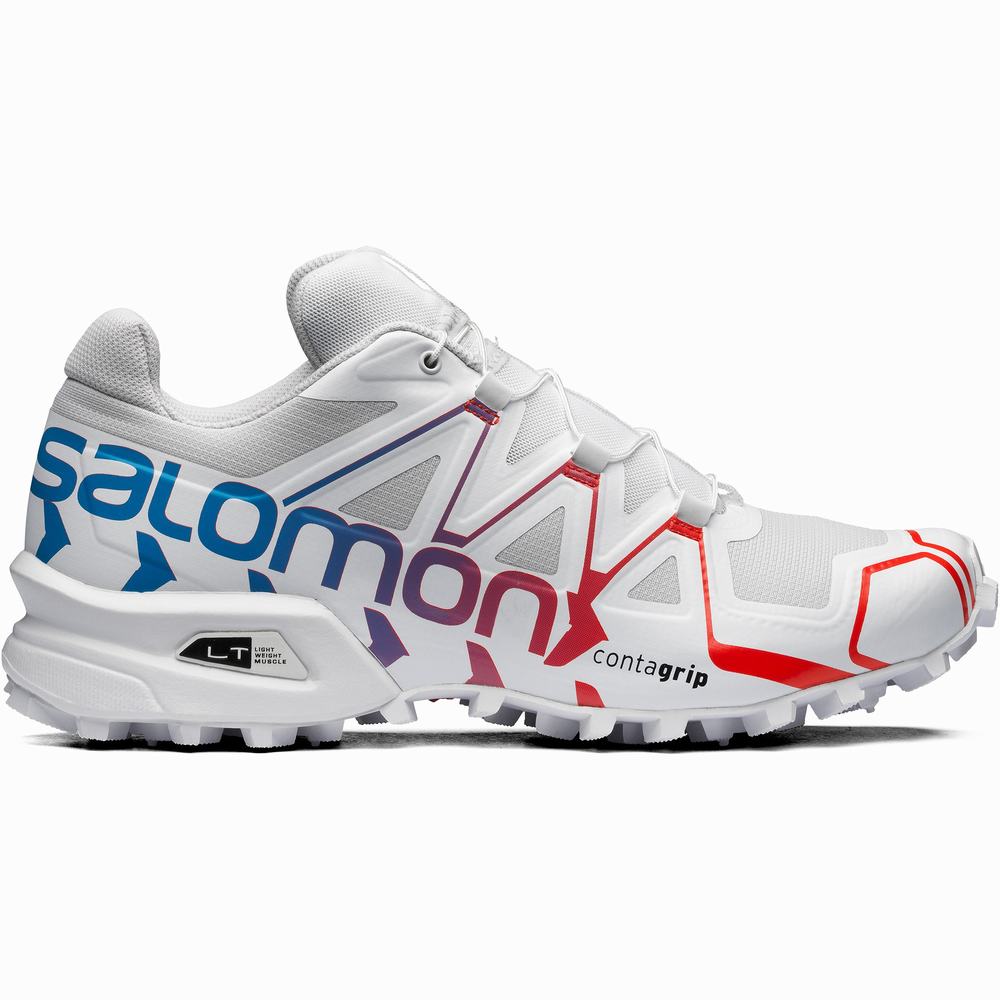 Salomon Speedcross Offroad Spor Ayakkabı Erkek White/Black | Türkiye-2790548
